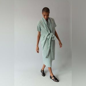 Caron Callahan Julien dress in Kelly Green gingham 🤍